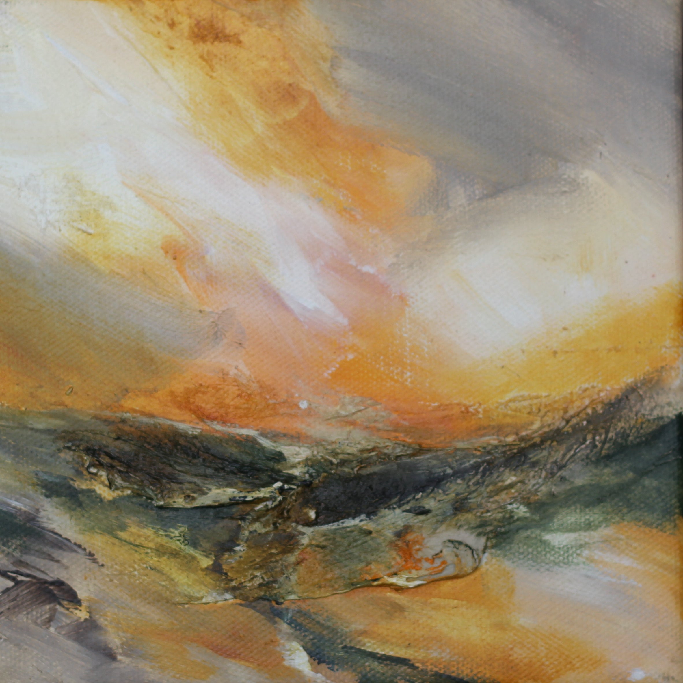 Misty horizons - Original framed